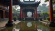 © Василь Тігай - Serene Traditional Chinese Garden with Pavilion