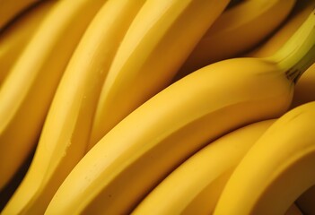 Canvas Print - tight macro shot banana