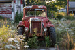 © Monique - old rusty tractor