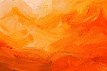 Wall Mural - simple orange backgrounds abstract painting.