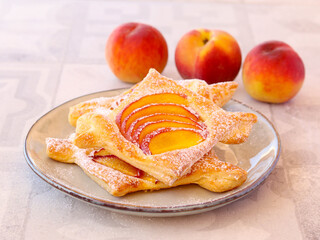 Sticker - Peach puff pastry cakes