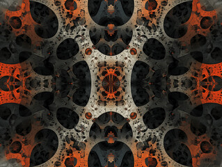 Wall Mural - abstract fractal background