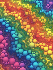 Wall Mural - abstract fractal background