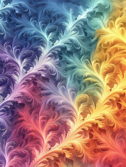 Wall Mural - abstract fractal background