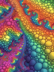 Wall Mural - abstract fractal background