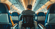© Maestro - Man in wheelchair on airplane for accessible travel
