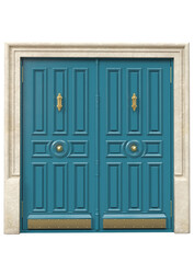 Wall Mural - Entrance classic doors for the house