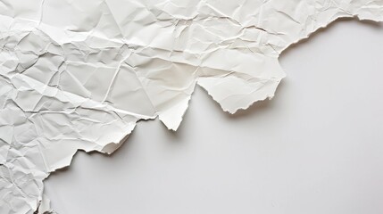 Sticker - Paper sheet on white background