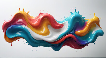 Wall Mural - abstract watercolor background