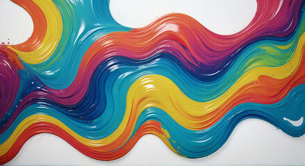 Wall Mural - abstract colorful background