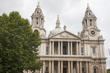 Poster - Exterior of St Paul's Cathedral, London	