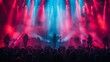 © kodidesign - Rock Concert with Colorful Stage Lighting, Suitable for Music and Entertainment Themes