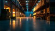 © Fantastic - warehouse at night in fog