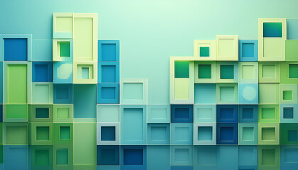 Wall Mural - abstract background of building