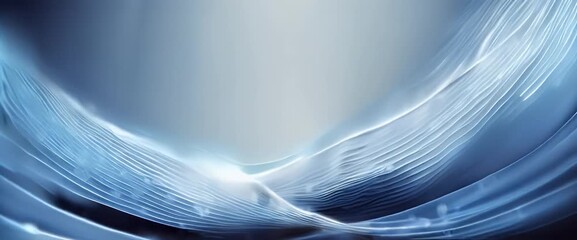 Wall Mural - blue abstract background light wave