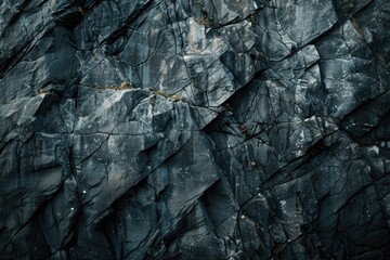 Canvas Print - A bird sits on top of a rocky outcropping, surrounded by natural scenery