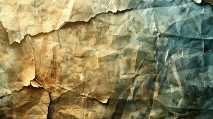 Wall Mural - Old paper textures