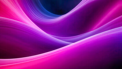 Wall Mural - Abstract Purple and Pink Fluid Wave Background