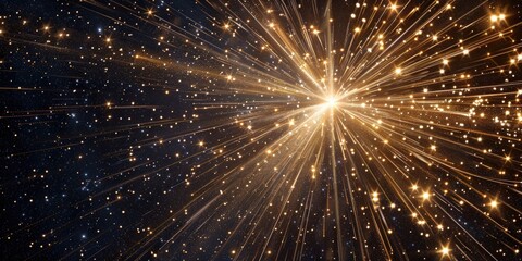 Wall Mural - Night Sky Starburst
