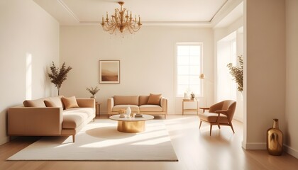 Photo interior modern design room 3d illustration