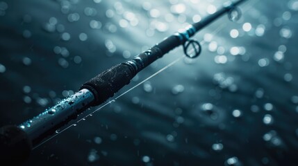 Sticker - Fishing Rod in Water