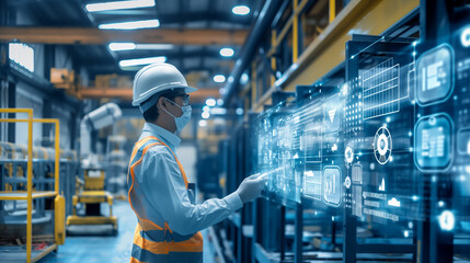 quality control management digital software technology, quality standards at industry production qua