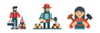 © atar - lumberjack vector