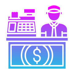 Poster - Cashier Icon