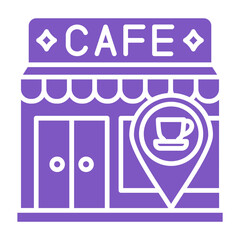 Poster - Cafe location Icon