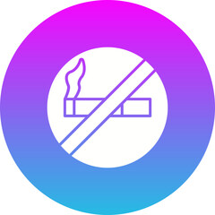 Sticker - No smoking Icon