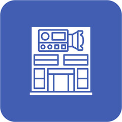 Sticker - Film studio Icon