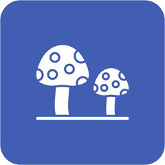 Canvas Print - Toadstool Icon