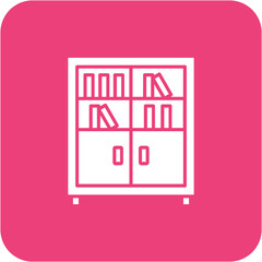 Sticker - Cabinet Icon