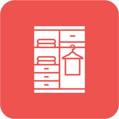 Sticker - Wardrobe Icon