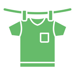 Sticker - Dry shirt Icon