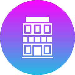 Sticker - Building Icon