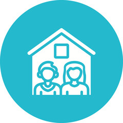 Sticker - Home Icon