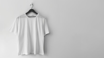 Sticker - A white shirt hanging on a hanger