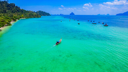 Wall Mural - view of Koh Kradan, or  Kradan  island Trang Thailand asia natural beauty of the beach