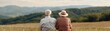 © Bantita - Grandparents storytelling to grandchildren in a peaceful meadow, depicting generational bonds and freedom