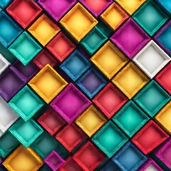 Wall Mural - abstract colorful background