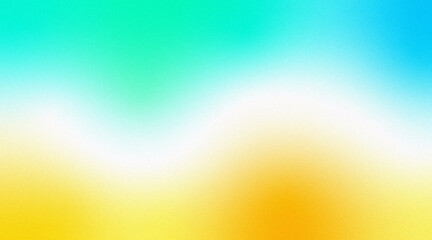 Abstract noise wavy gradient background blending yellow green and white tones for modern design