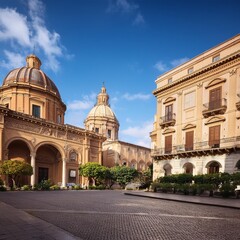 Canvas Print - Palermo city, AI generated