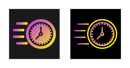 Wall Mural - Time Management Vector Icon