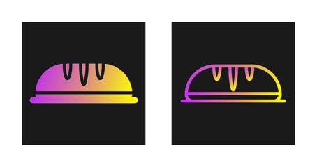 Sticker - Bread Vector Icon