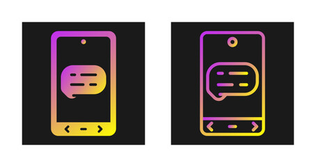 Sticker - Text Vector Icon