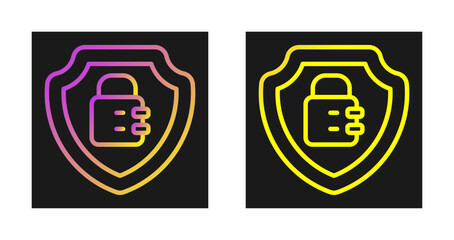 Sticker - Shield Vector Icon