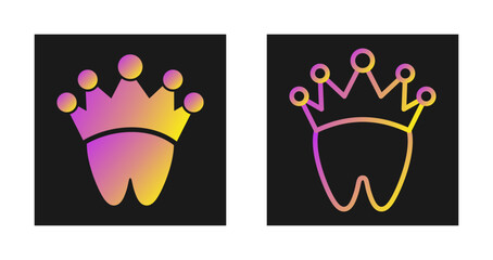 Sticker - Crown Vector Icon