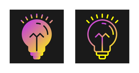 Sticker - Idea Vector Icon