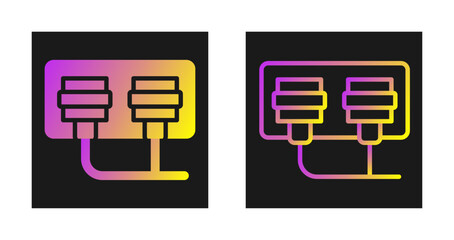 Sticker - Socket Vector Icon